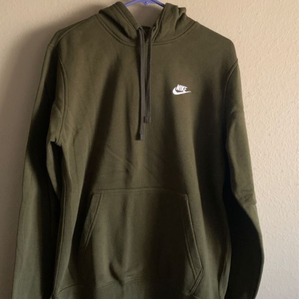 Olive Green Nike Hoodie